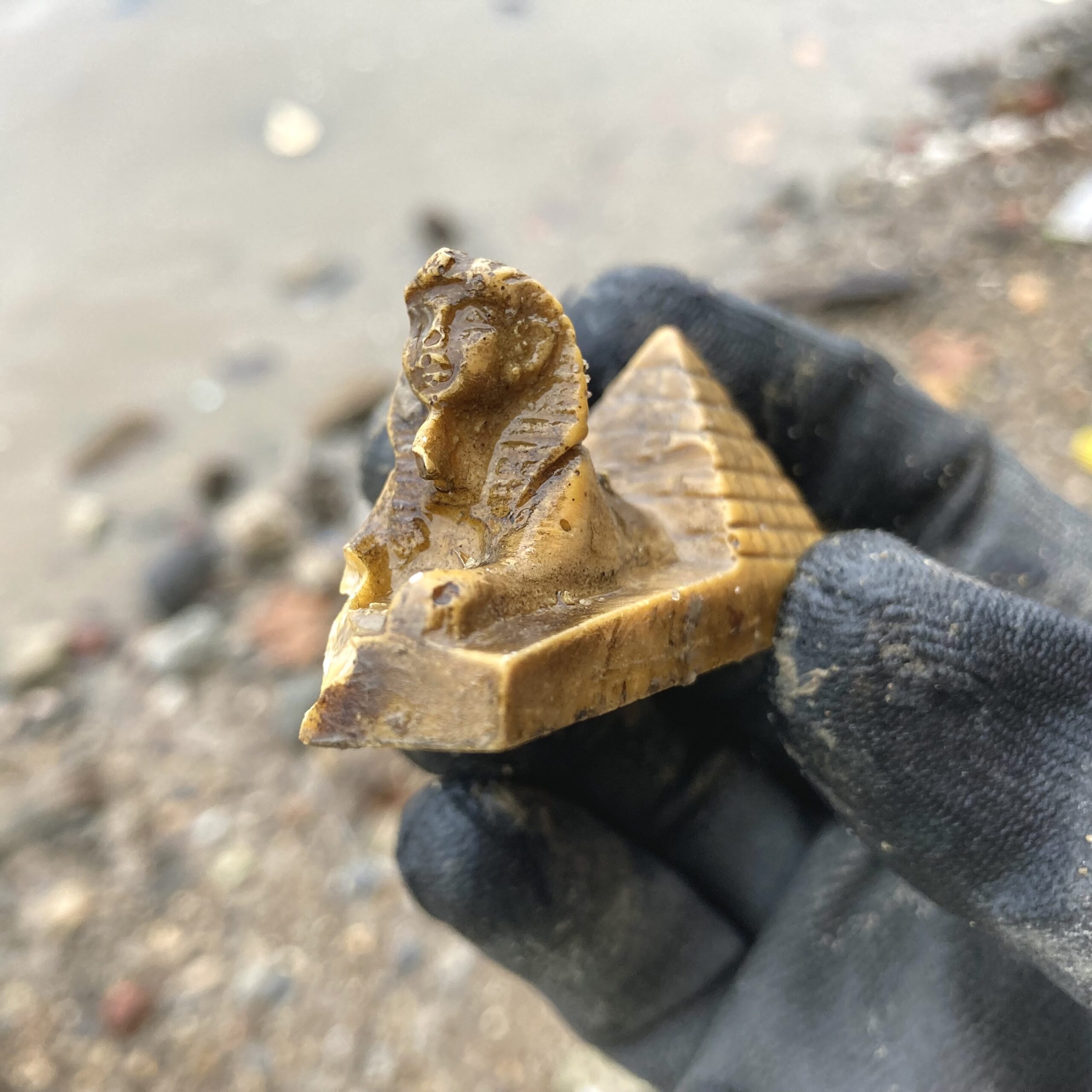 Sphinx figurine