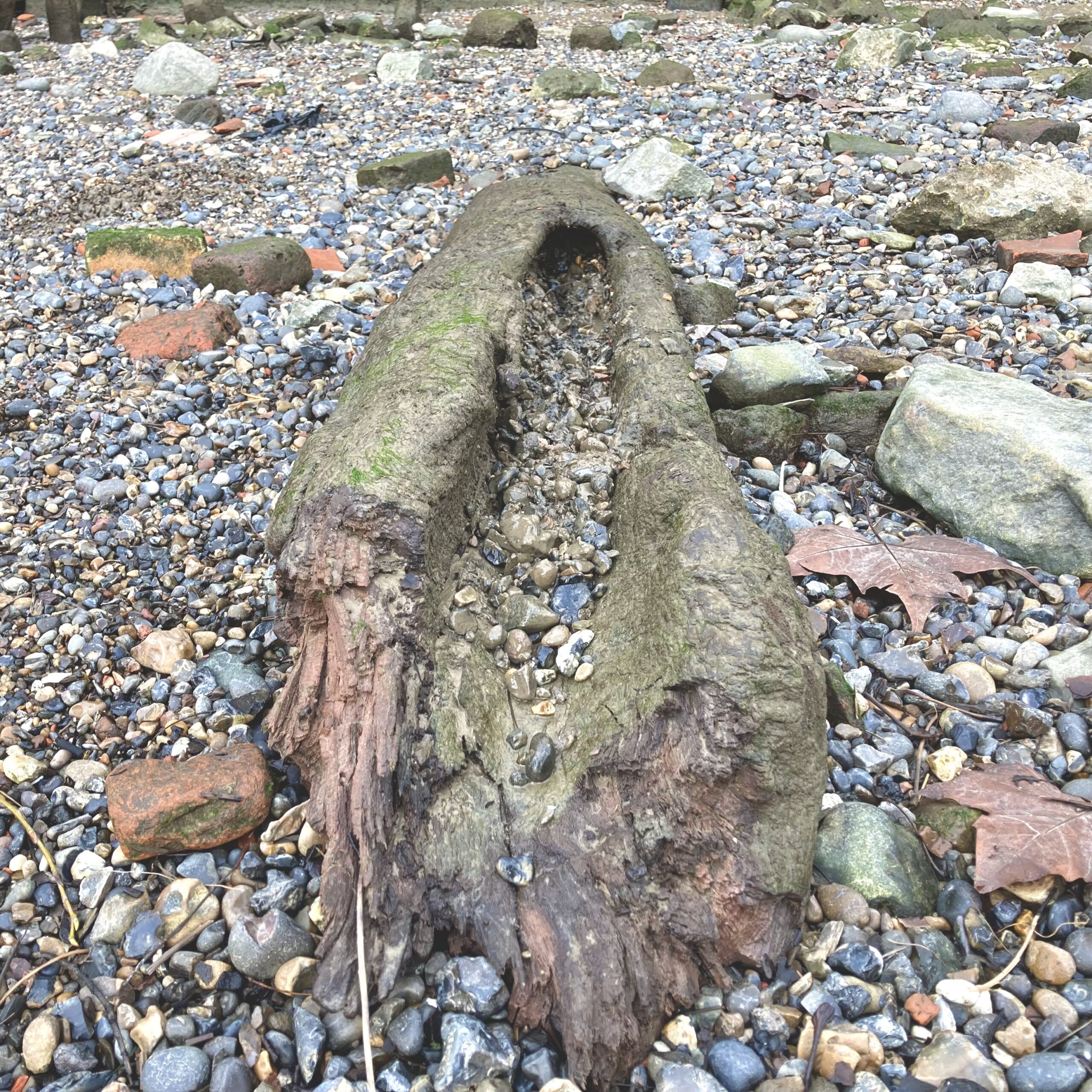Wooden drain