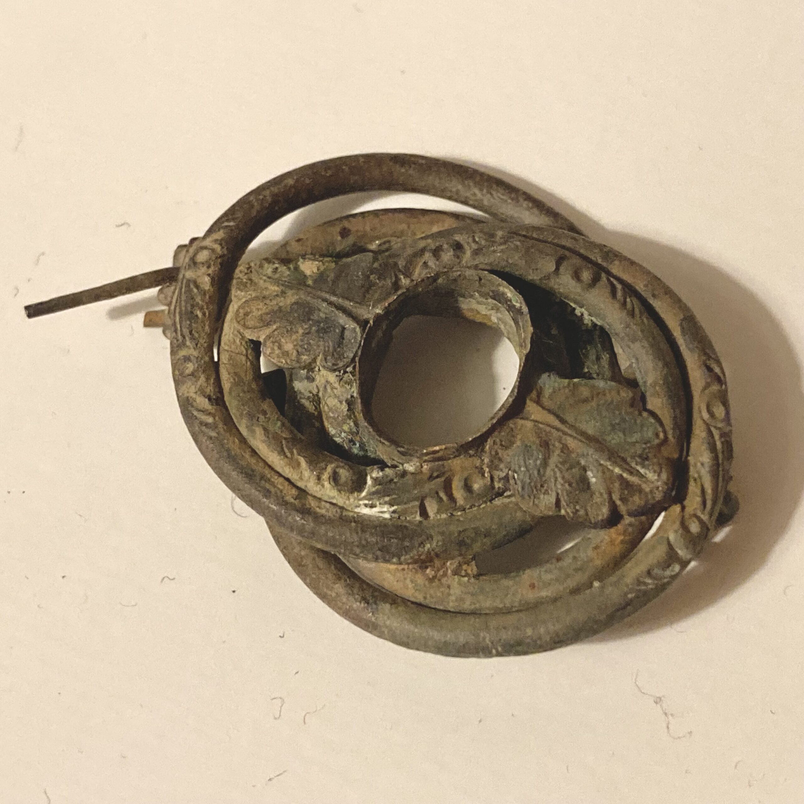 Brooch with foliate motif