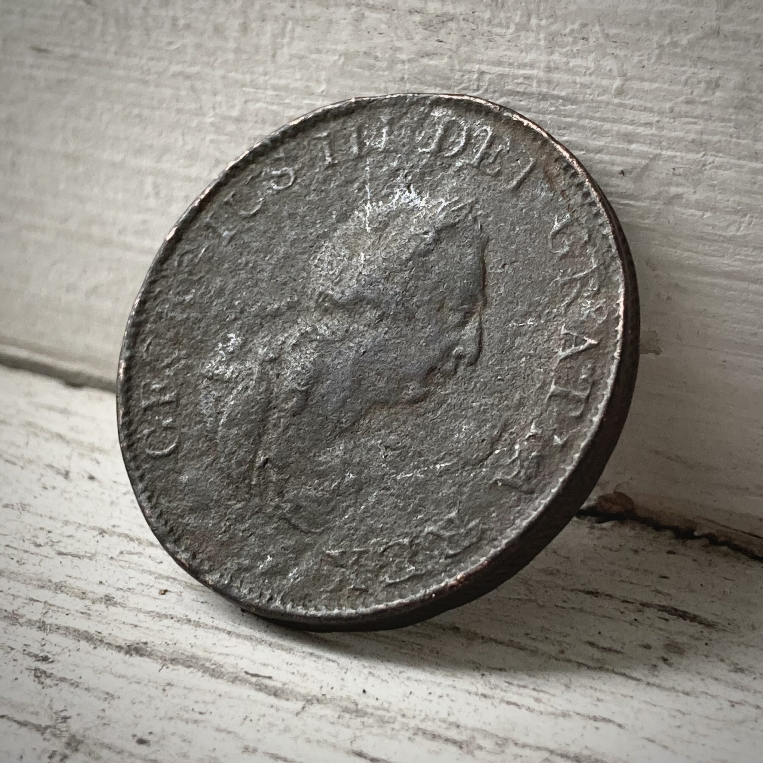 George III halfpenny of 1799