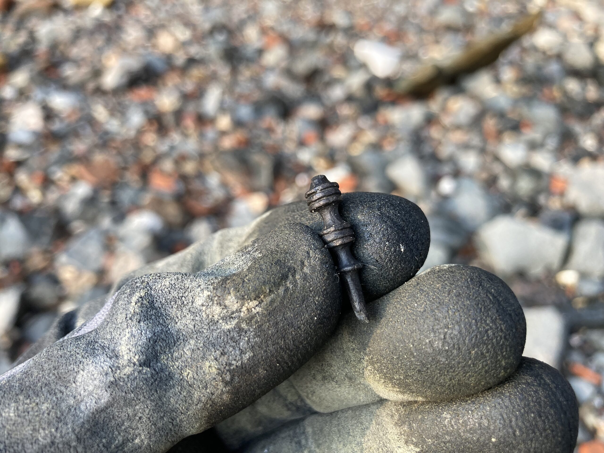 Roman bone hair pin
